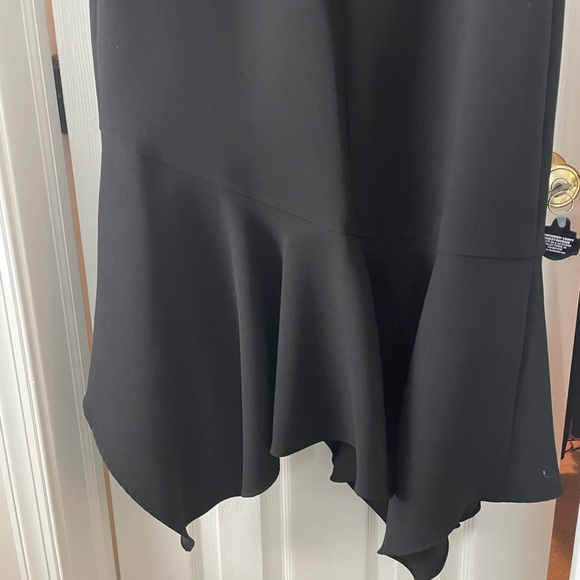 Xscape Black Off-Shoulder High-Low Ruffle Dress - Picture 5 of 6
